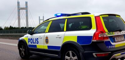 Smitningsolycka på Tjörnbron