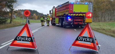Allvarlig olycka på lv 650 - Man avled i frontalkrock med lastbil