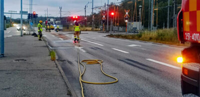 Sanering av drivmedel på Uddevallavägen
