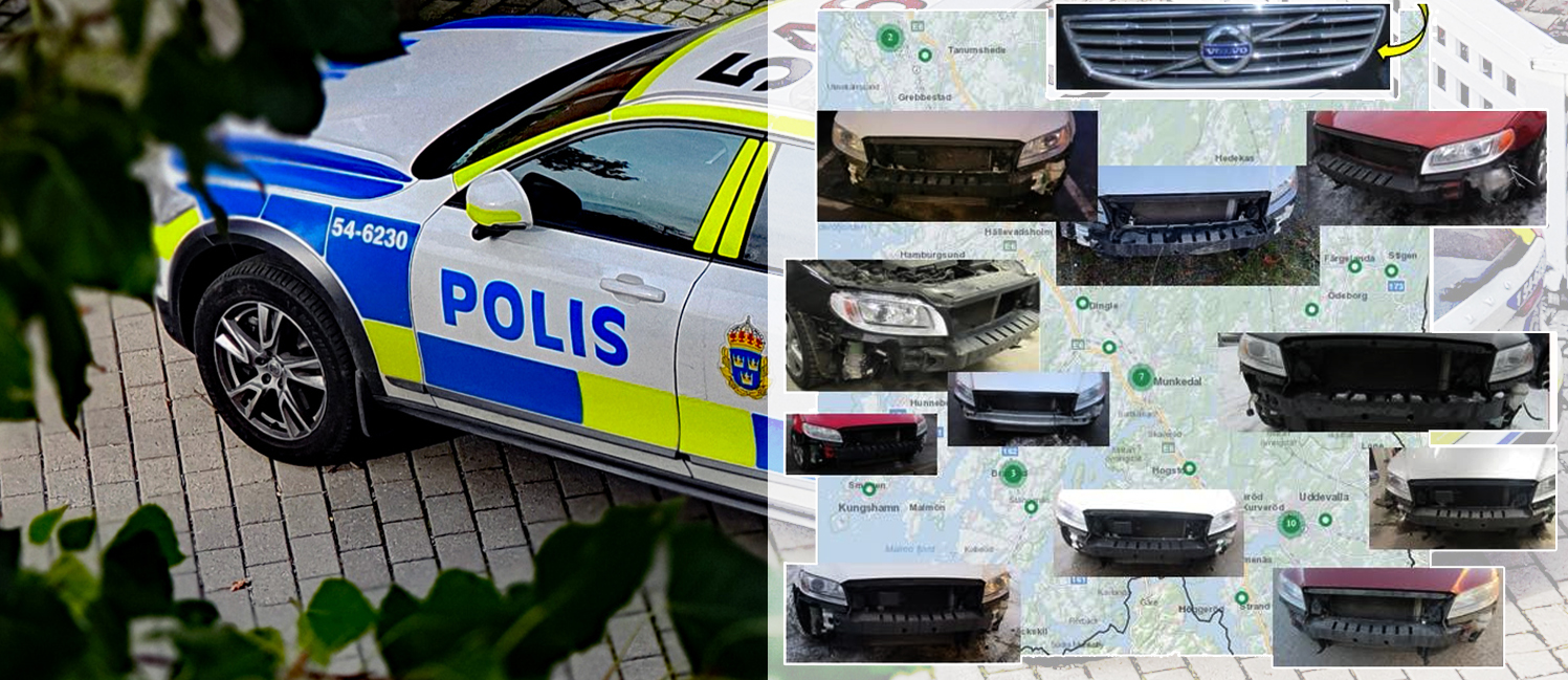 Volvo V70-ägare i Bohuslän drabbade av stölder