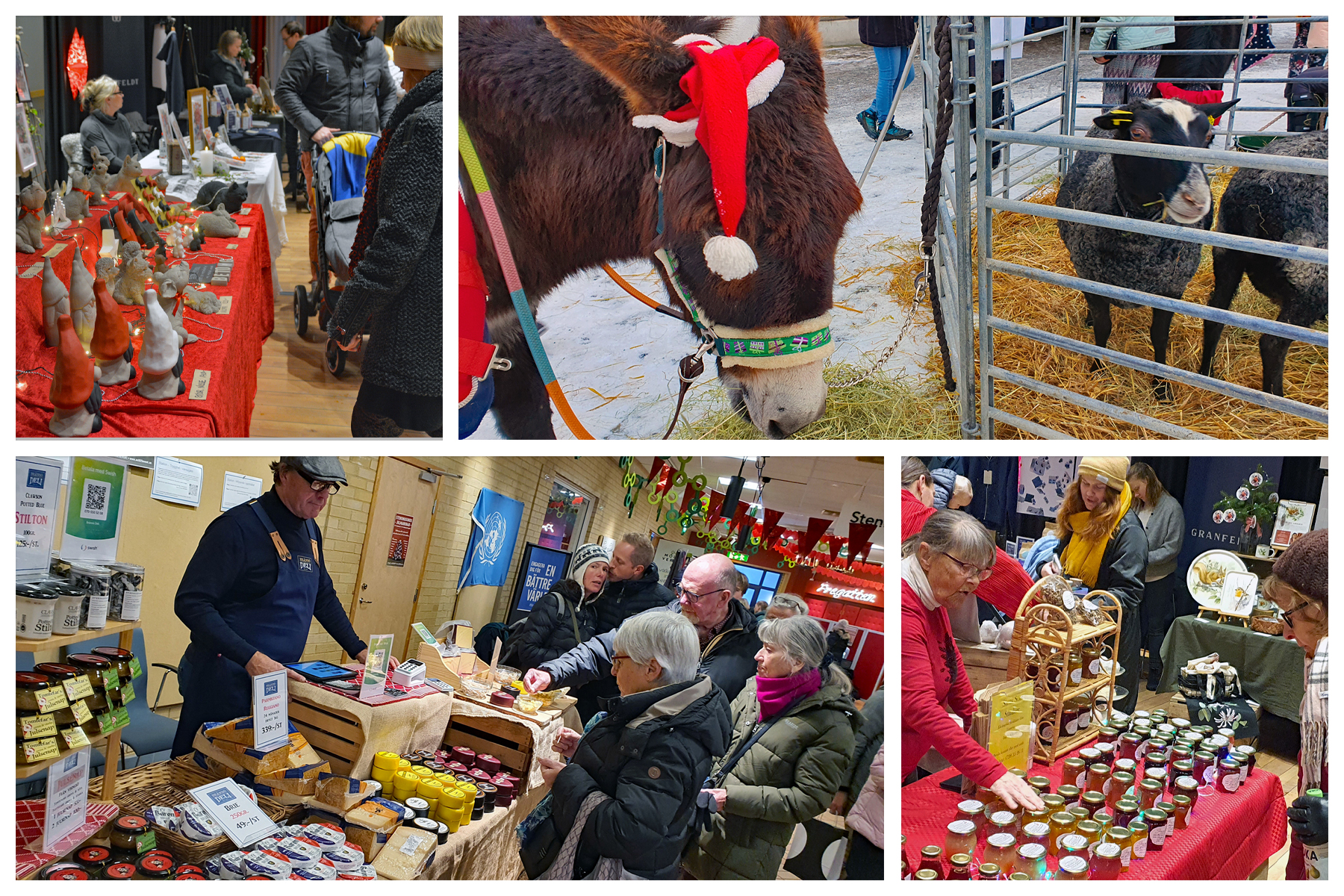 Många besökte Stenungsunds julmarknad