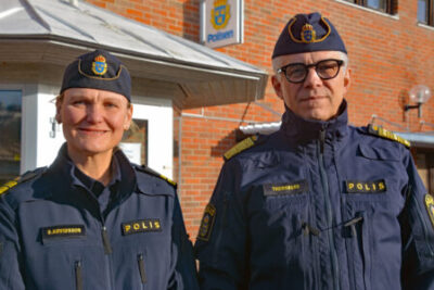 Rikspolischef Anders Thornberg besökte Stenungsund