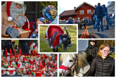 Många besökare på vinterns första julmarknader