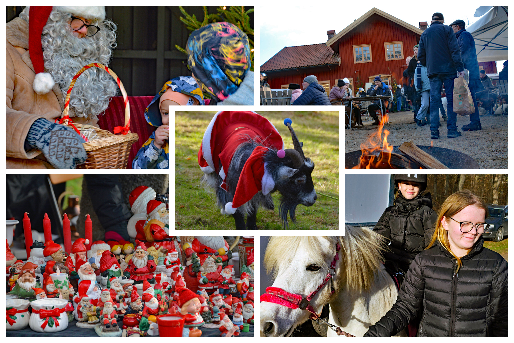 Många besökare på vinterns första julmarknader