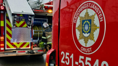 JUST NU: Larm om brand i fordon