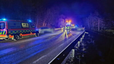 En person död efter olycka vid Tjörnbron