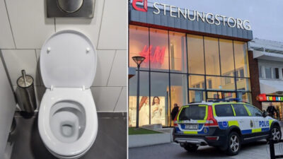 Stal två tröjor - Hävdade nödsituation "Blev dålig i magen" - Sprang ut från butiken