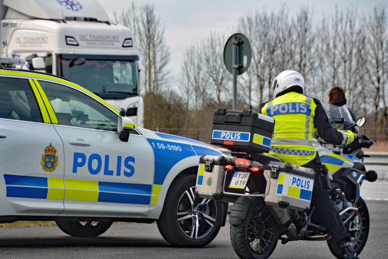 polis E6 trafikkontroll