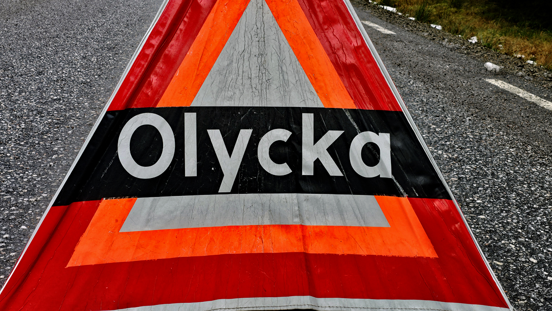 Larm om trafikolycka - "Falsklarm"