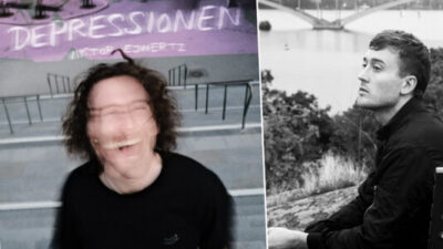 Viktor Ejwertz från Tjörn: "Skriv gladare låtar" - Resultatet blev låten "Depression"