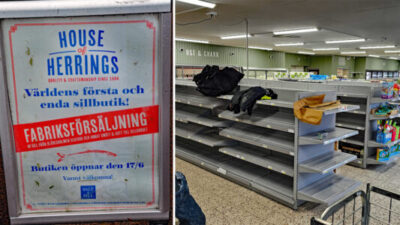 Världens första och enda sillbutik öppnar på Klädesholmen