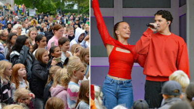 Grannen Måns fyllde Kulturhusparken