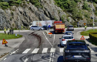Trafikolycka i Henån
