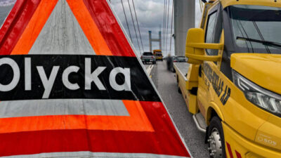 Trafikolycka vid Tjörnbron