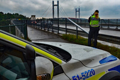 Hastighetskontroll på Tjörnbron - 14 fartsyndare fick böter