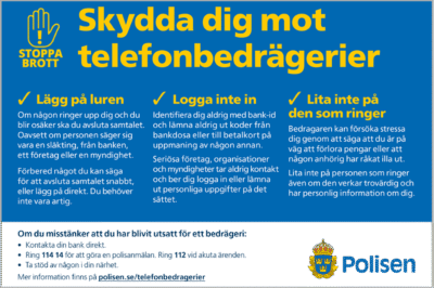BEDRÄGERI: Äldre par lurades på 165 000
