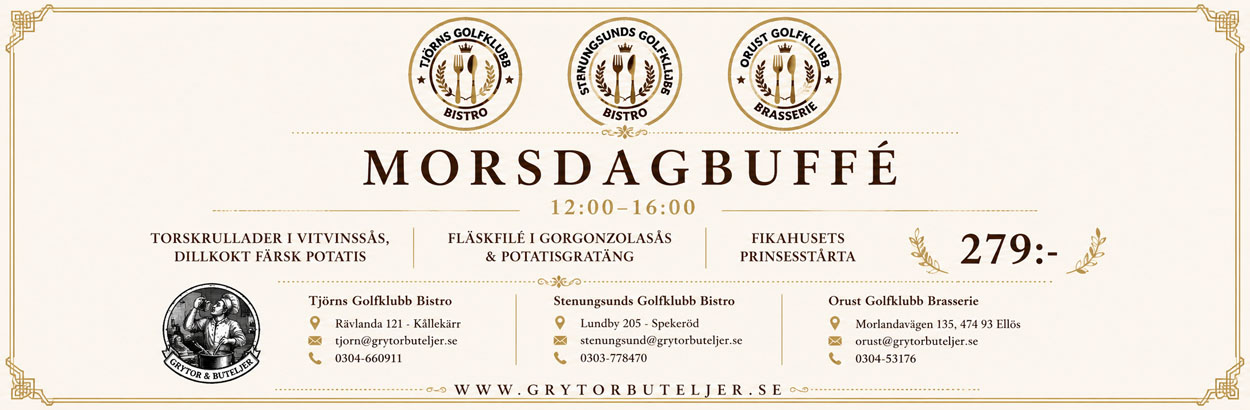 Grytor & Buteljer – Mors Dagbuffé