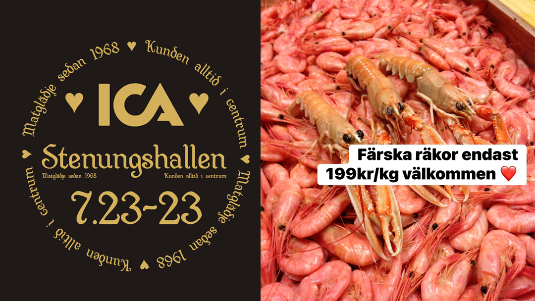 ICA Stenungshallen – Färska räkor