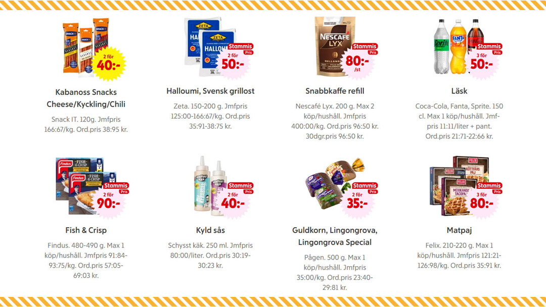ICA Stenungshallen – Veckans erbjudande