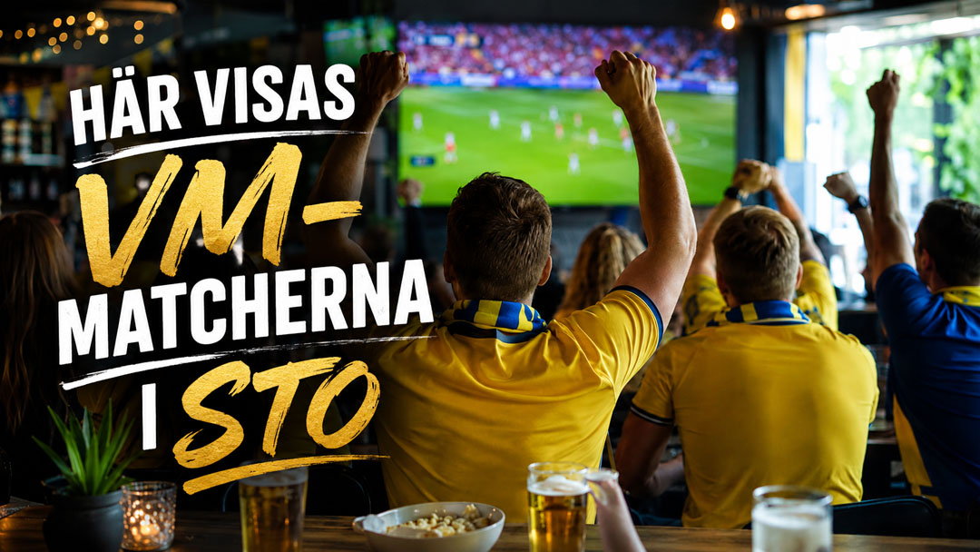 Här visas VM-matcherna i STO